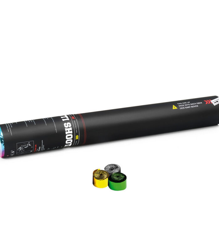 TCM FX - Kézi működtetésű Szalag Ágyú 50cm - Többszínű Metallic